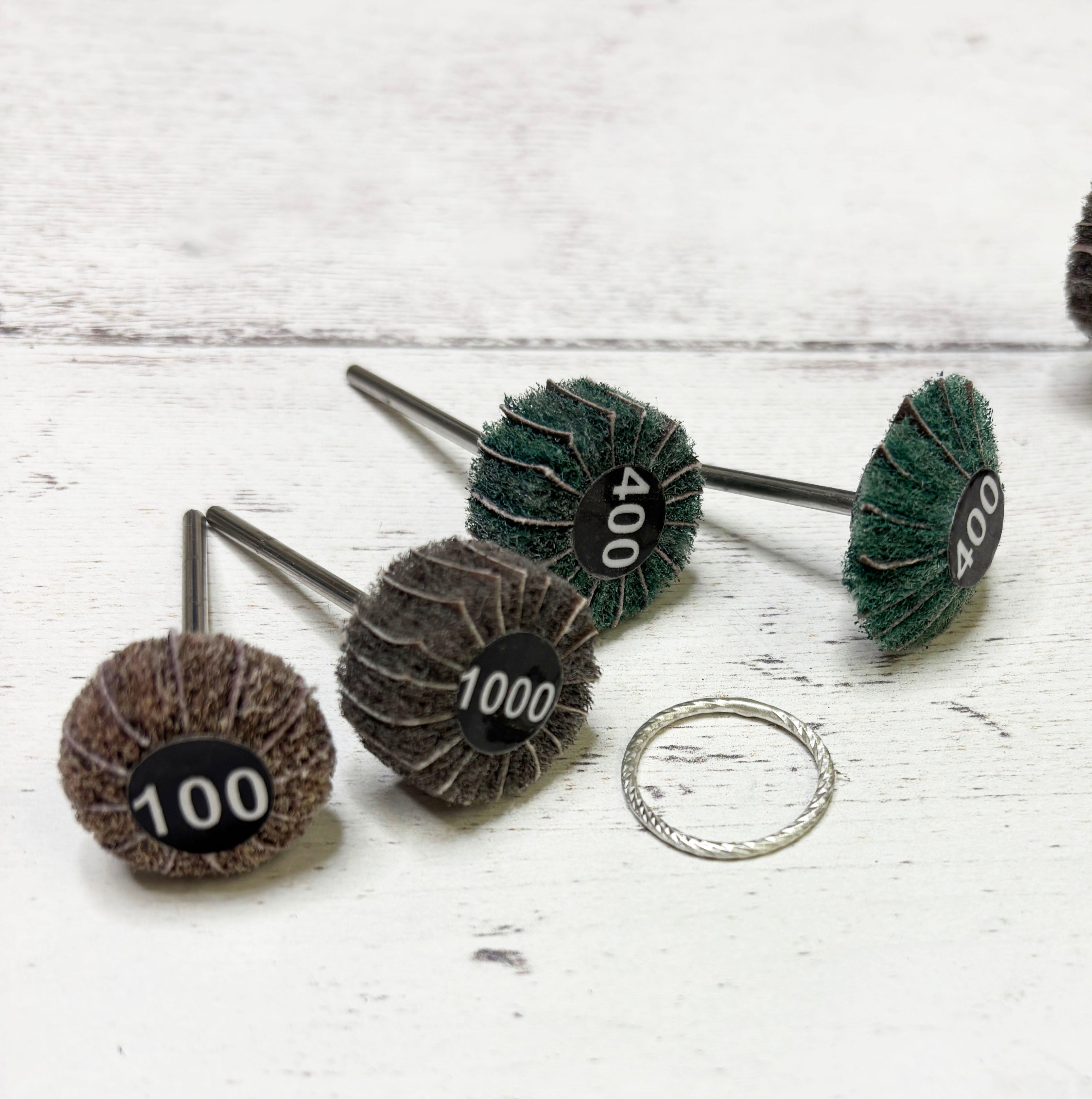 Mounted Emery Wheels - Perfect for Polishing Precious Metals