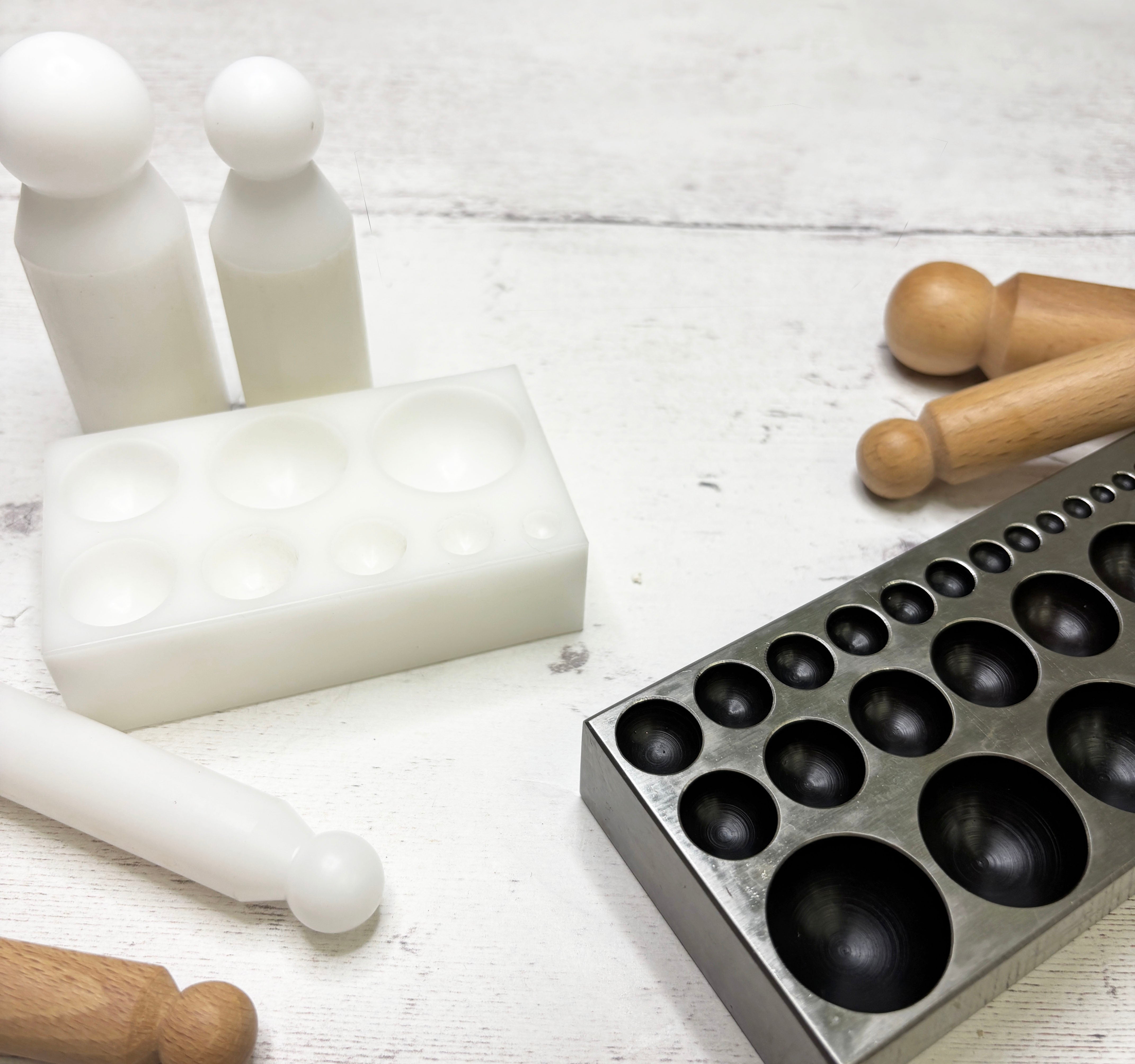 Dapping Blocks: Steel, Wooden, or Delrin?