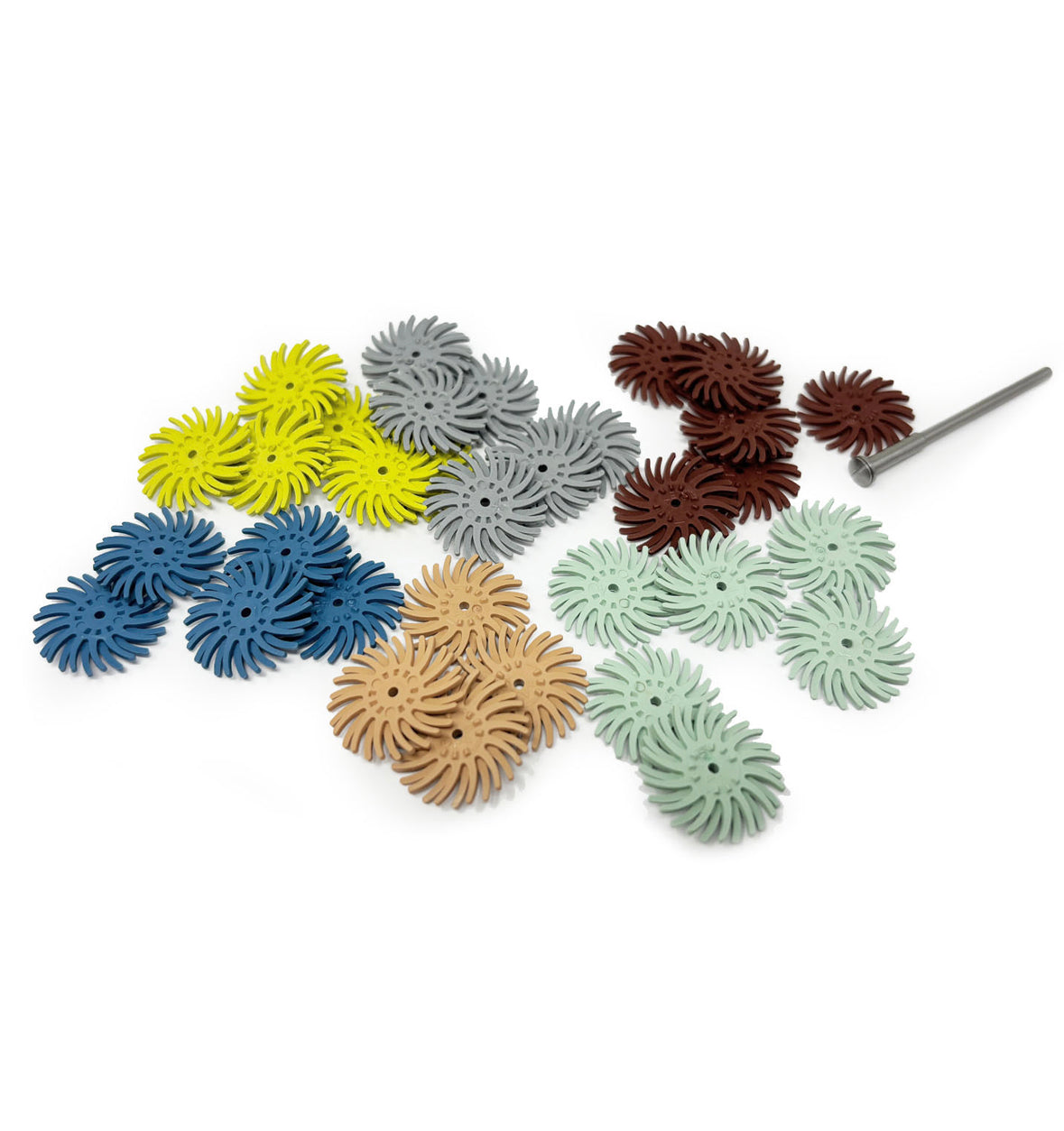 Starflex Polishers - Unique Radial Discs for Awkward Areas