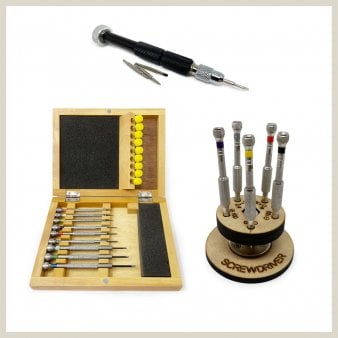 Watch Tools Screwdrivers department imagery