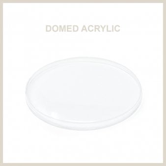 Domed Acrylic department imagery