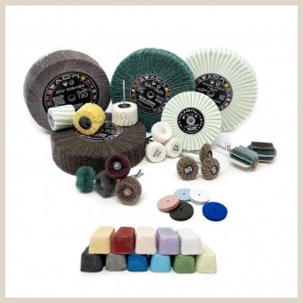 Jewellers Tools Polishing & Abrasives department imagery