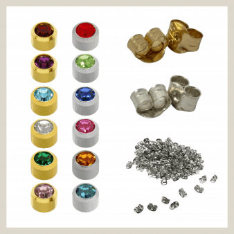 Earrings & Backs department imagery