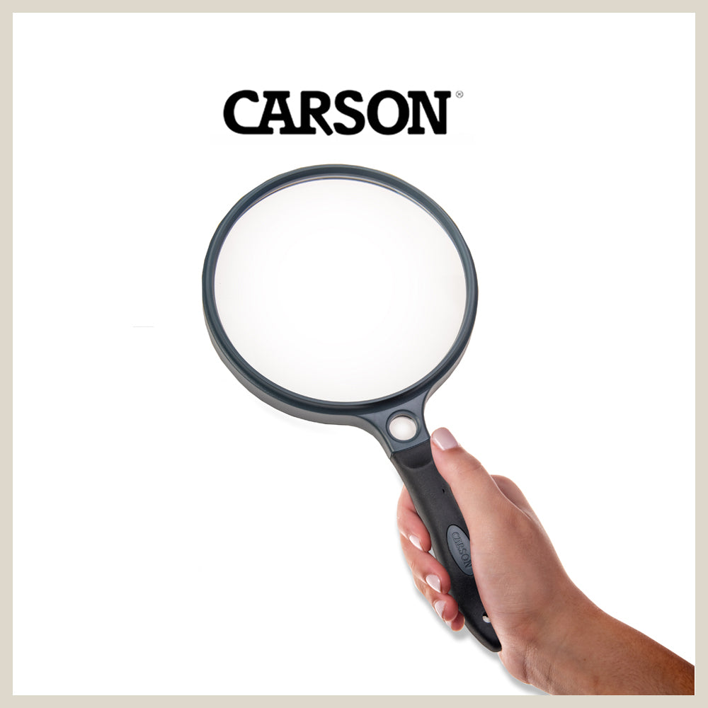 Carson Handheld Magnifying Glass