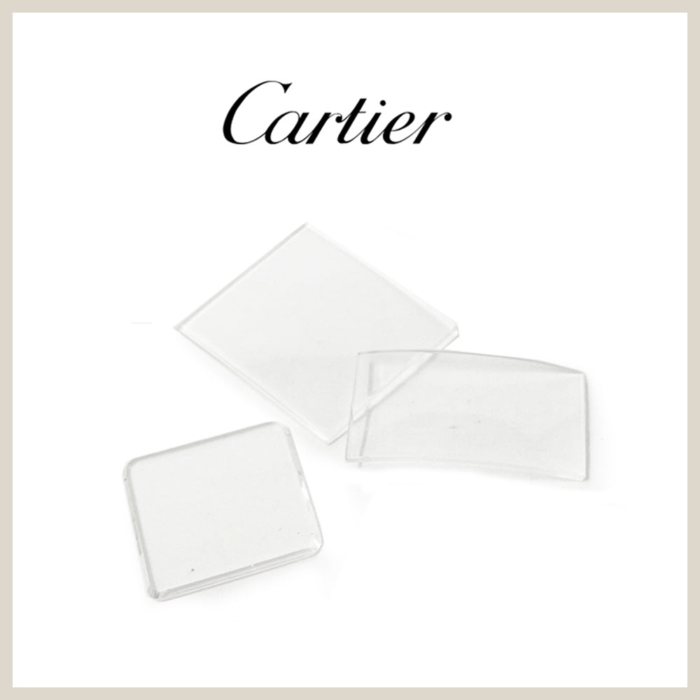 Cartier Glass & Acrylic Crystals