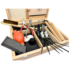 Beginner Watchmaking Tool Kit in Wooden Box