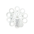 Plastic Fan Ring Gauge, British Sizes J - Y