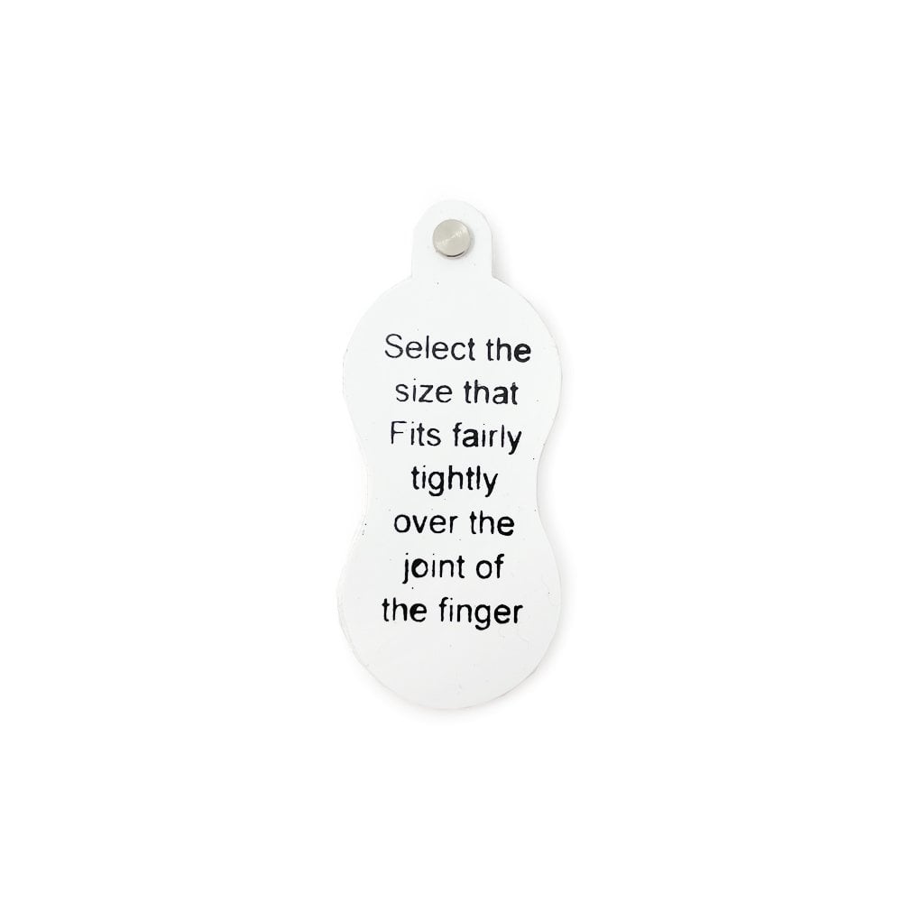 Plastic Fan Ring Gauge, British Sizes J - Y