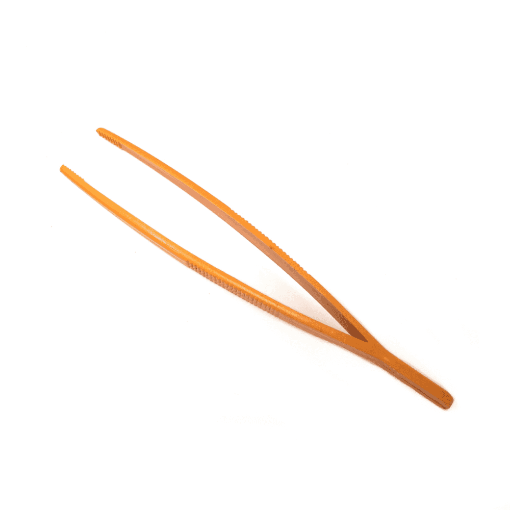 Bowed Shape Plastic Tweezers Set