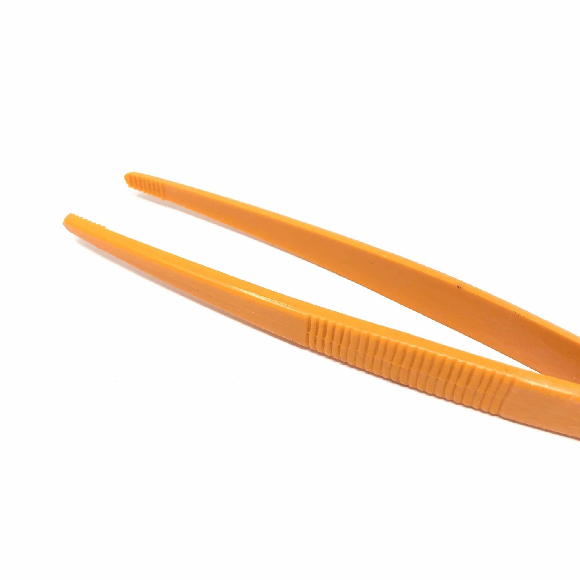 Bowed Shape Plastic Tweezers Set