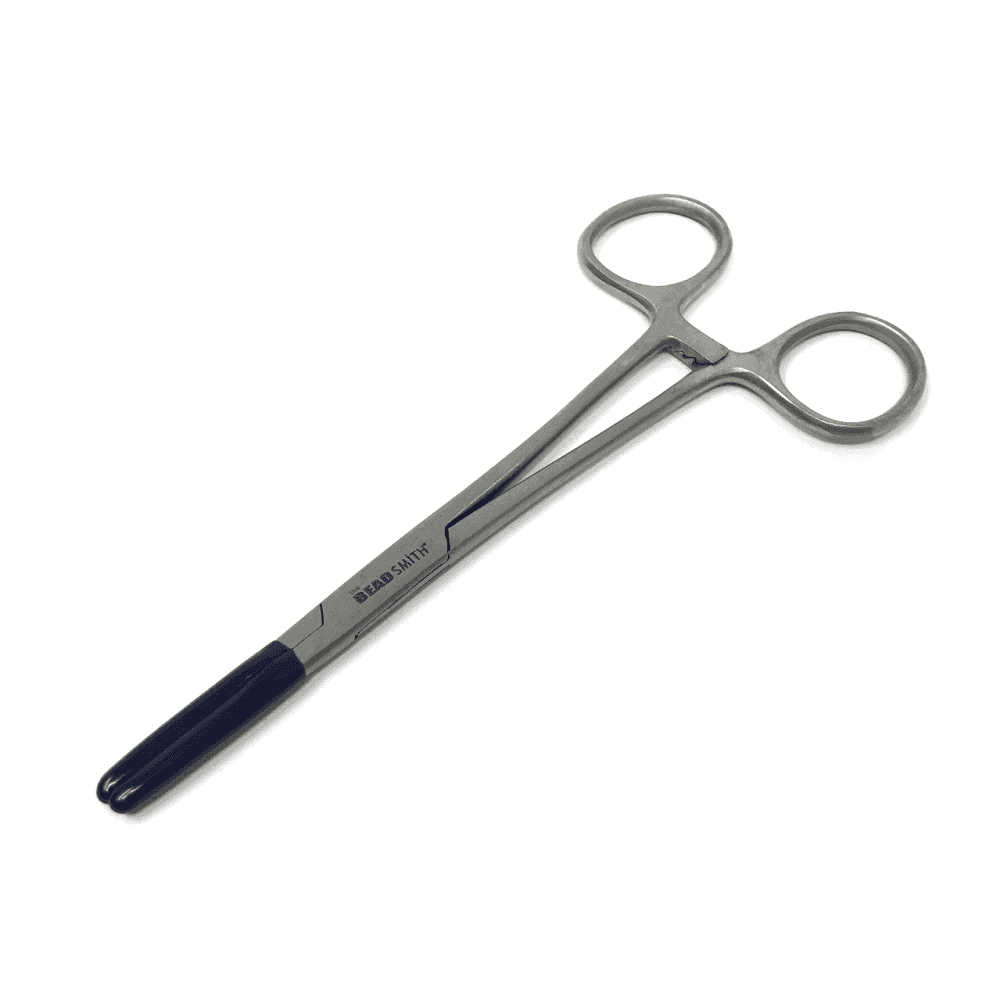 Beadsmith Hemostat Clamp Coated Jaw