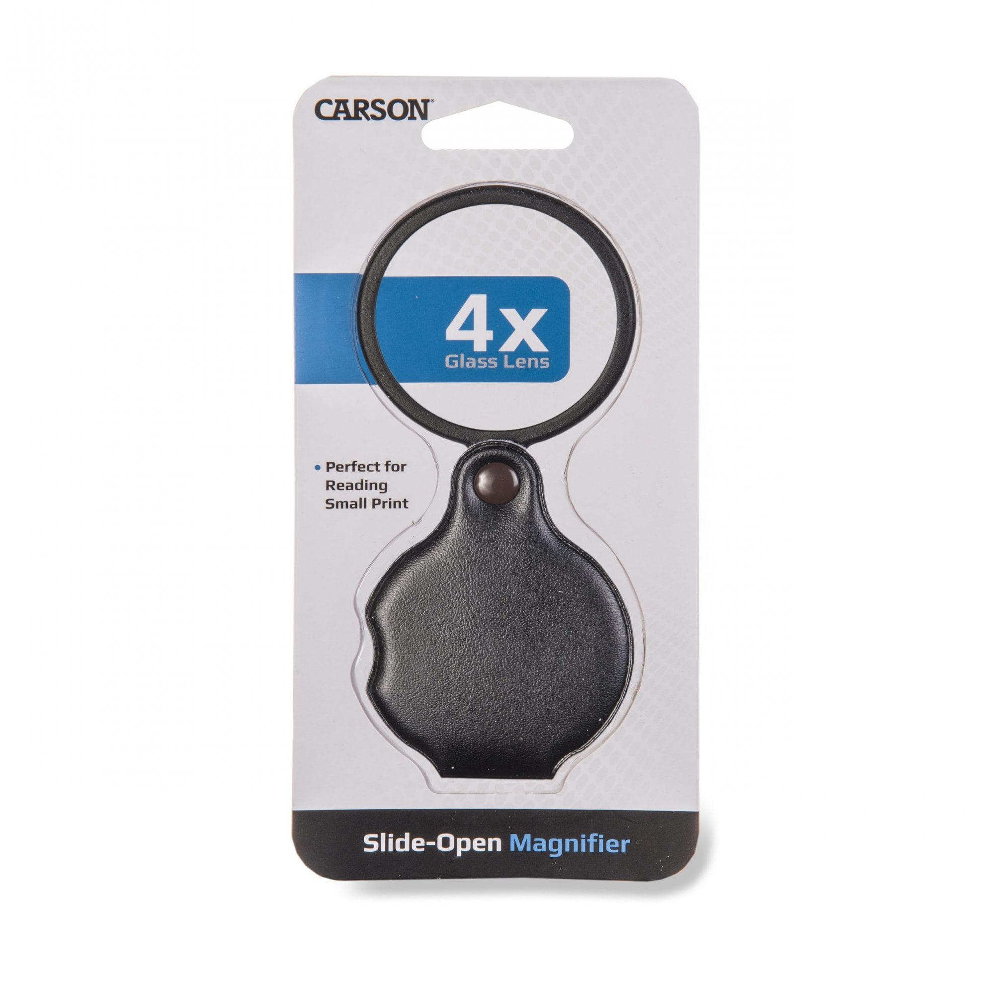Carson Slide-Open 4x Pocket Magnifier