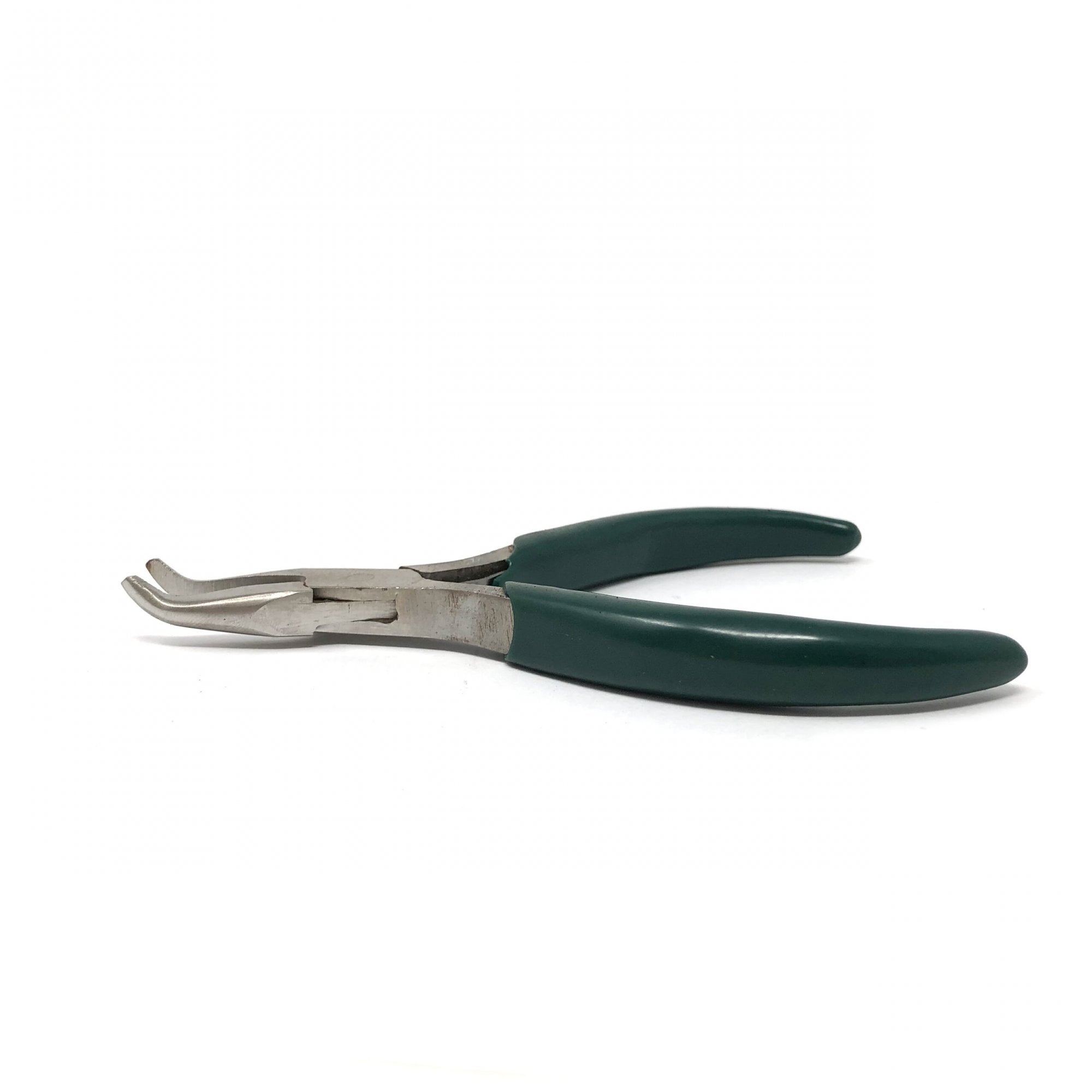 Bent Chain Nose Pliers with Smooth Jaws