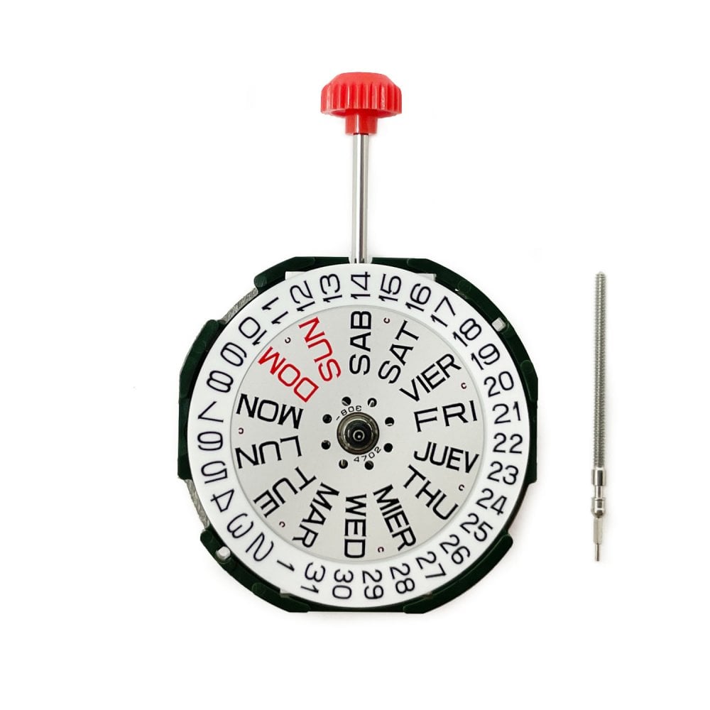 Miyota 2105 Quartz Watch Movement (Day & Date At 3h)
