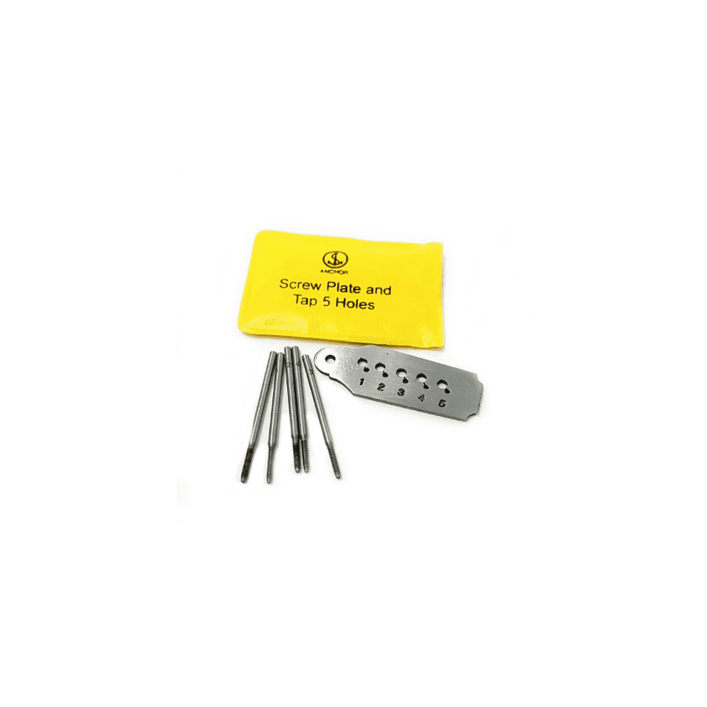 Micro Screw Tap Plate with 5 Taps