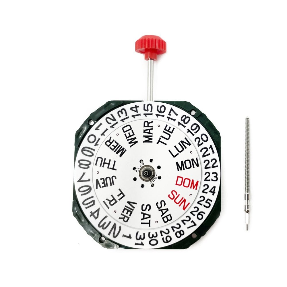 Miyota 2305 Quartz Watch Movement (Day & Date At 3h)