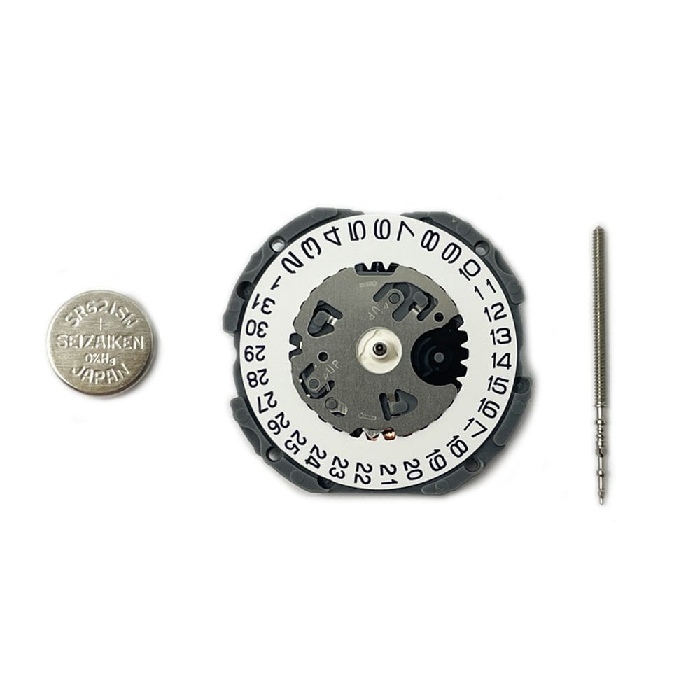 Hattori VJ12 Quartz Watch Movement (Date at 3h)