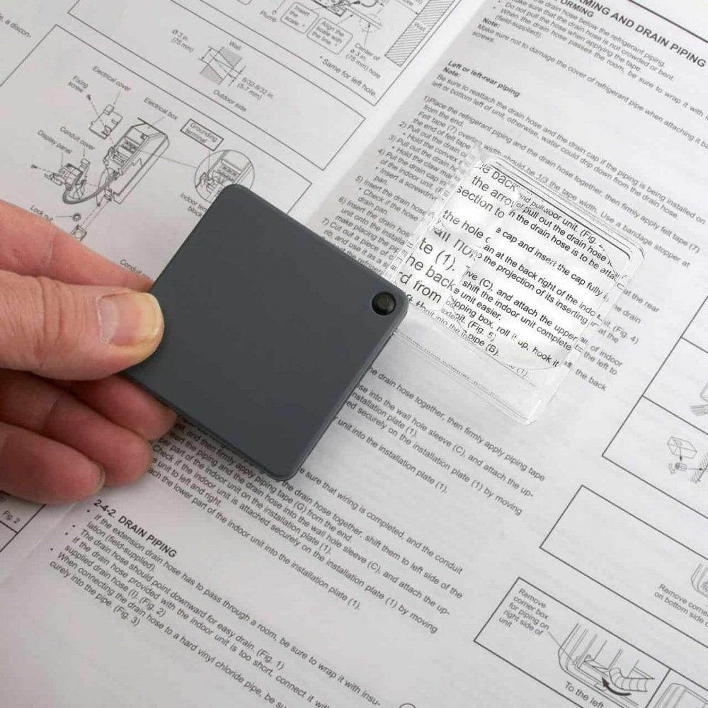 Carson MagniFlip Plus Magnifier 7x, 5x, 2.5x