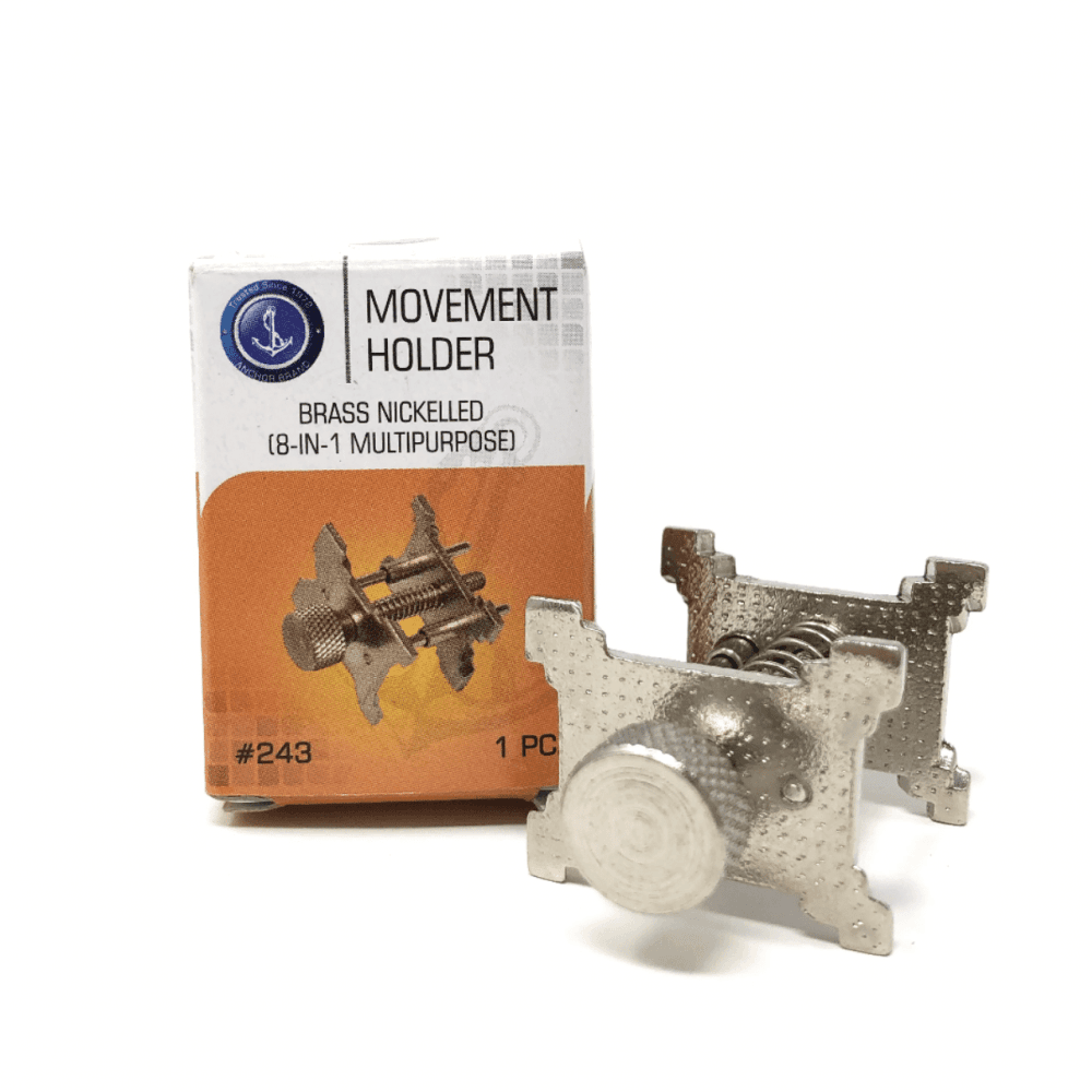Watch Movement Holder Nickelled (8 in 1)