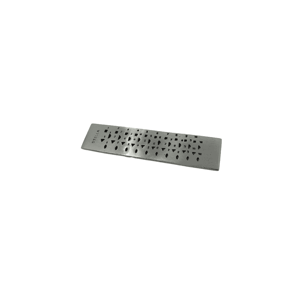 Universal Multi Shape Draw Plate 40 Holes