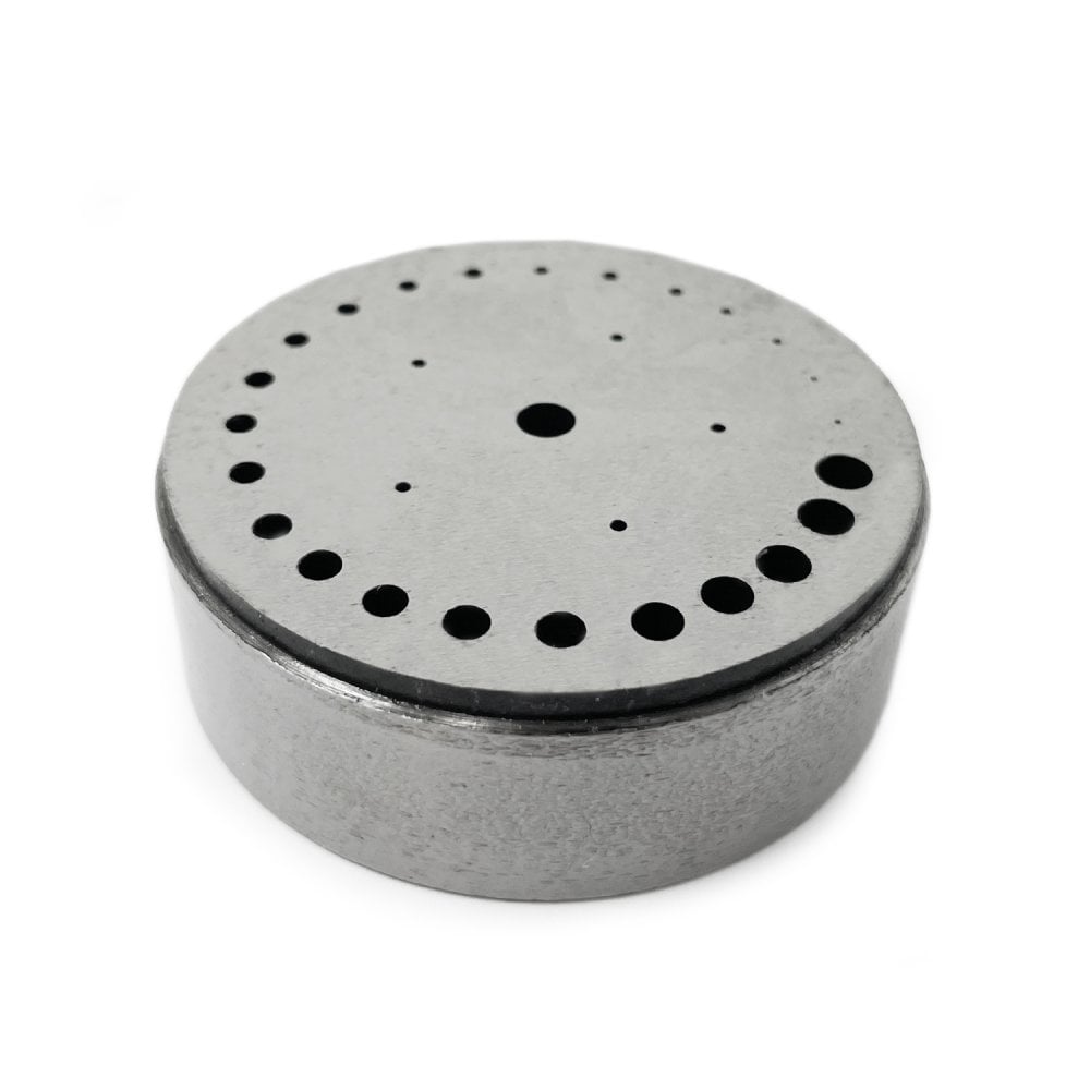 Round Staking & Riveting Block, 22 Holes