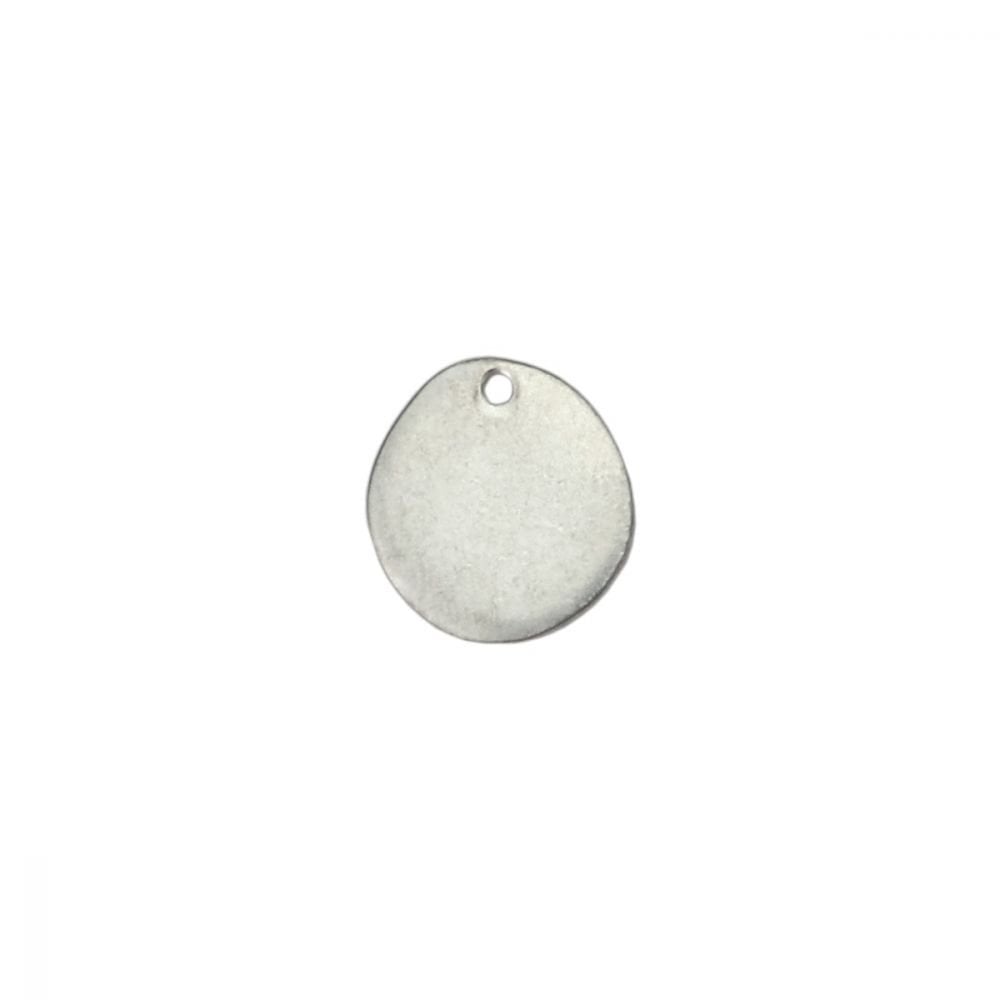 ImpressArt Pewter River Stone Stamping Blanks, 4 Pack