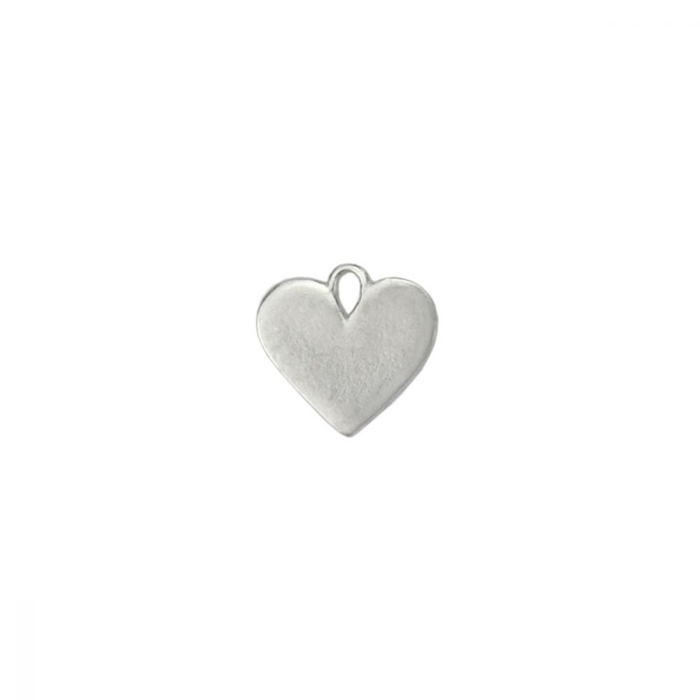 ImpressArt Pewter Heart Stamping Blanks, 4 Pack