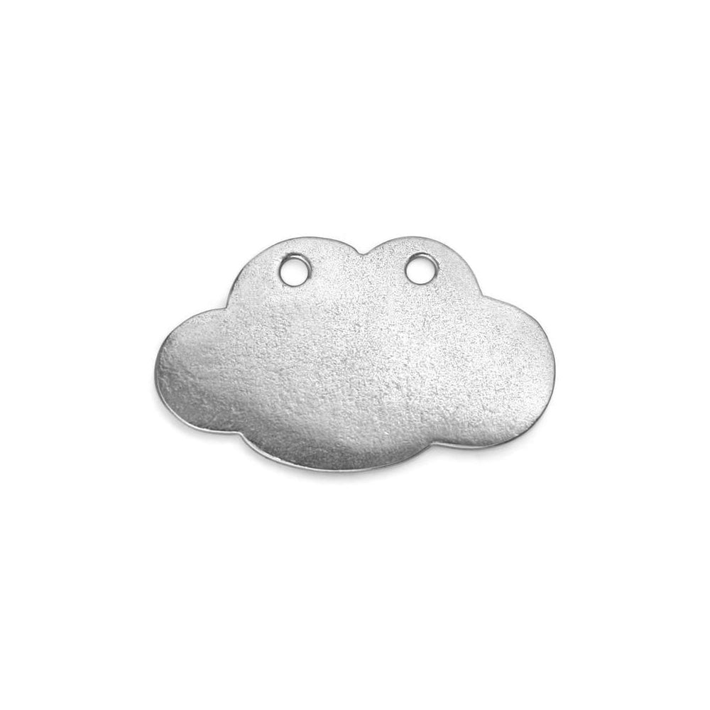 ImpressArt Pewter Cloud Stamping Blanks, 4 Pack