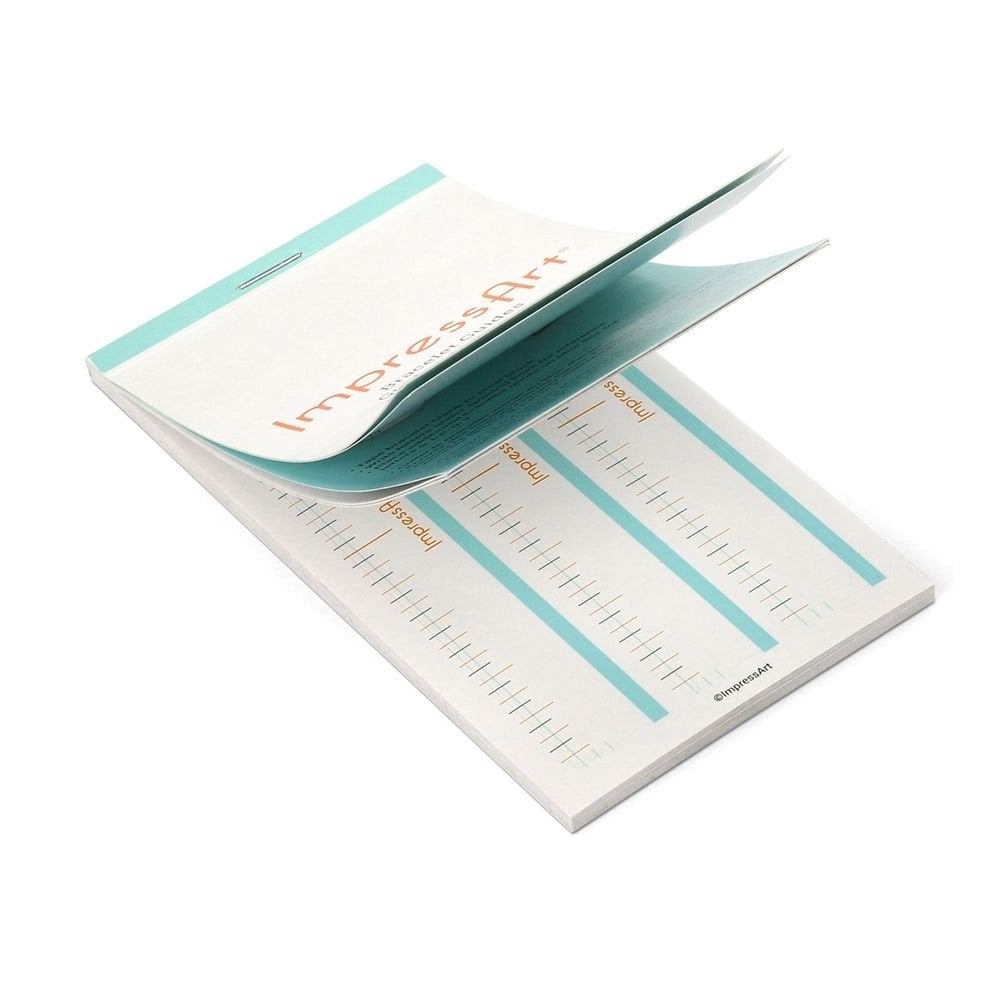 ImpressArt Bracelet Stamping Sticker Guide Book
