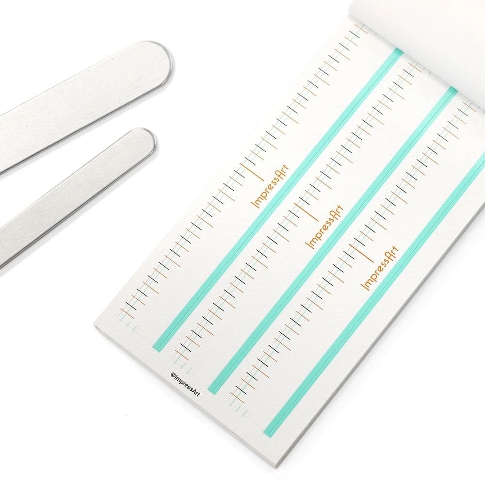 ImpressArt Bracelet Stamping Sticker Guide Book