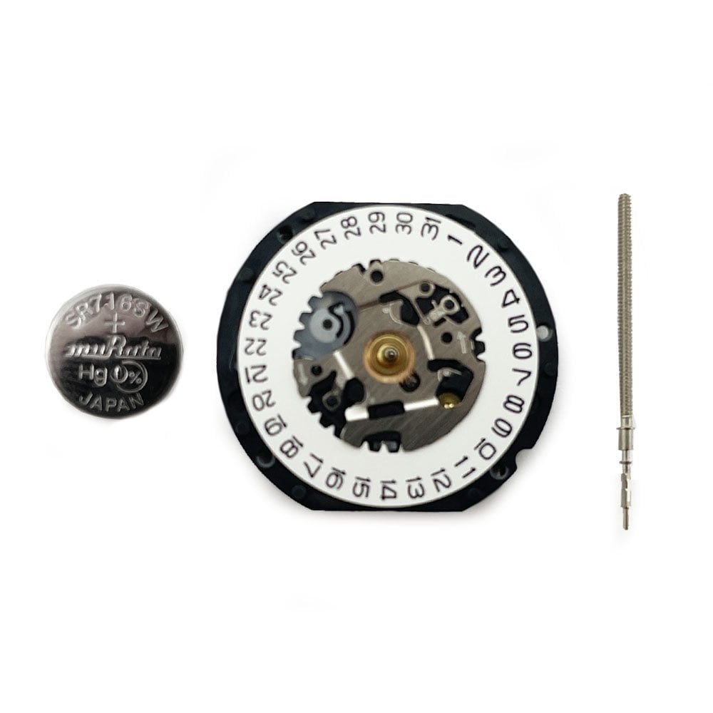 Hattori VX12 Quartz Watch Movement (Date at 3h)
