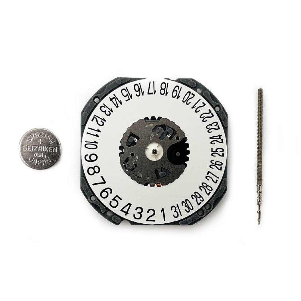 Hattori VJ42 Quartz Watch Movement (Date at 6h)