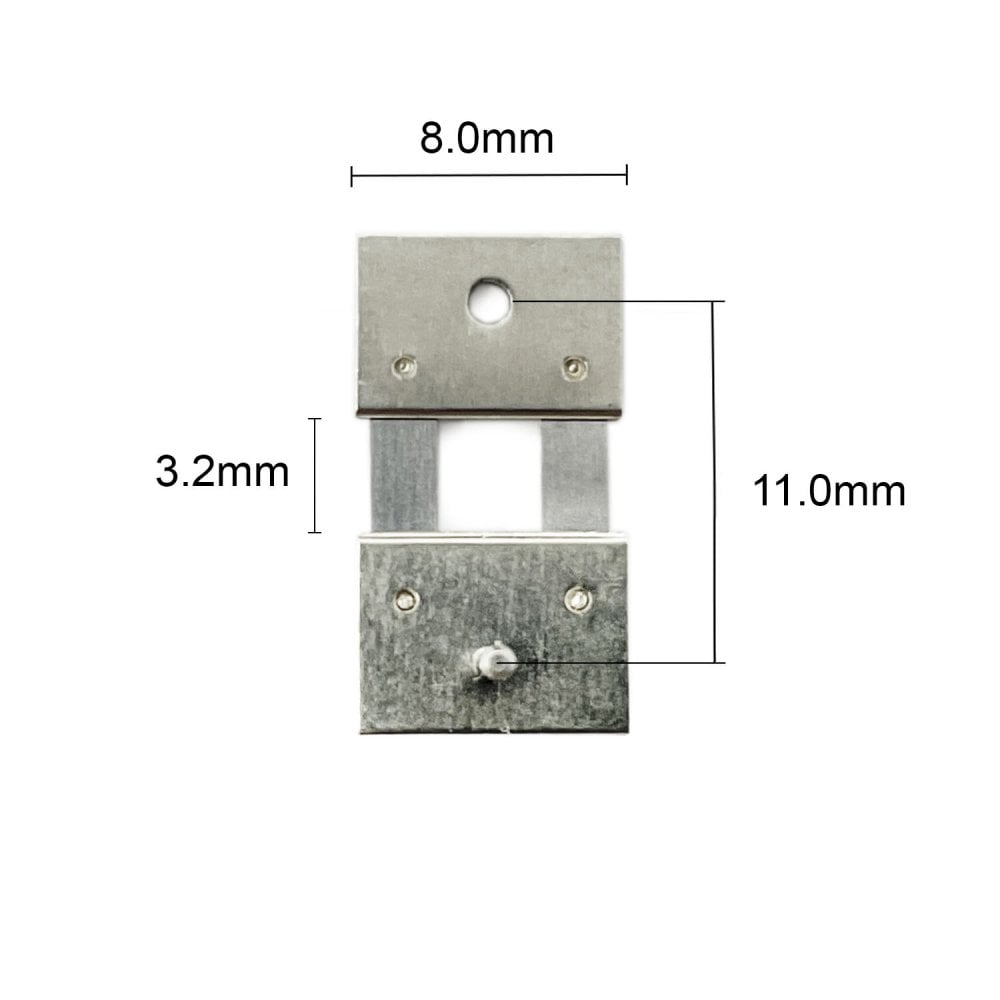 German & English Clock Suspension 11.0mm x 8.0mm x 3.2mm