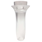 Ergonomic Kumihimo Clear Plastic Handle