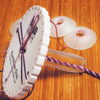 Ergonomic Kumihimo Clear Plastic Handle