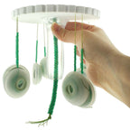 Ergonomic Kumihimo Clear Plastic Handle