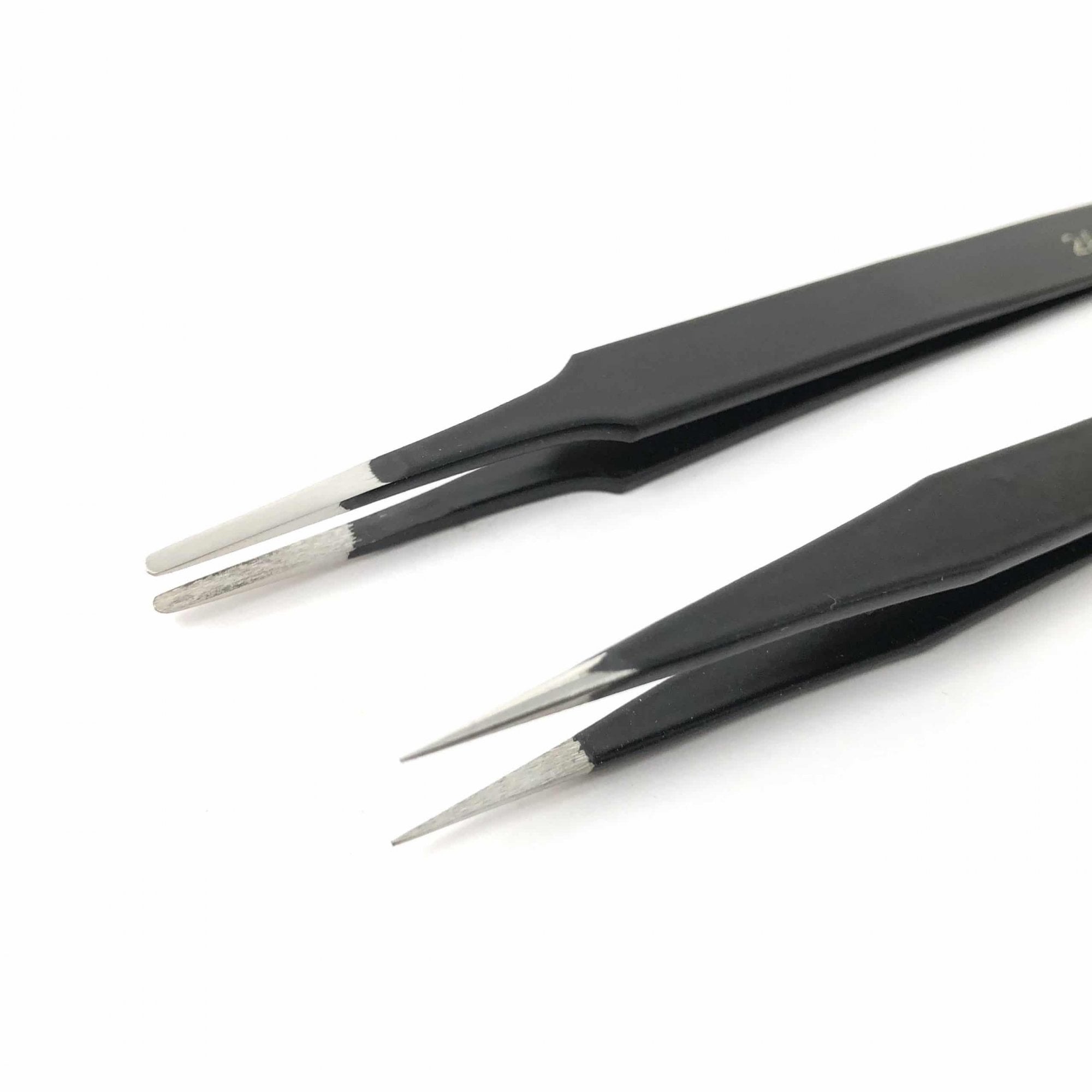 Epoxy Coated Tweezers Set of 6
