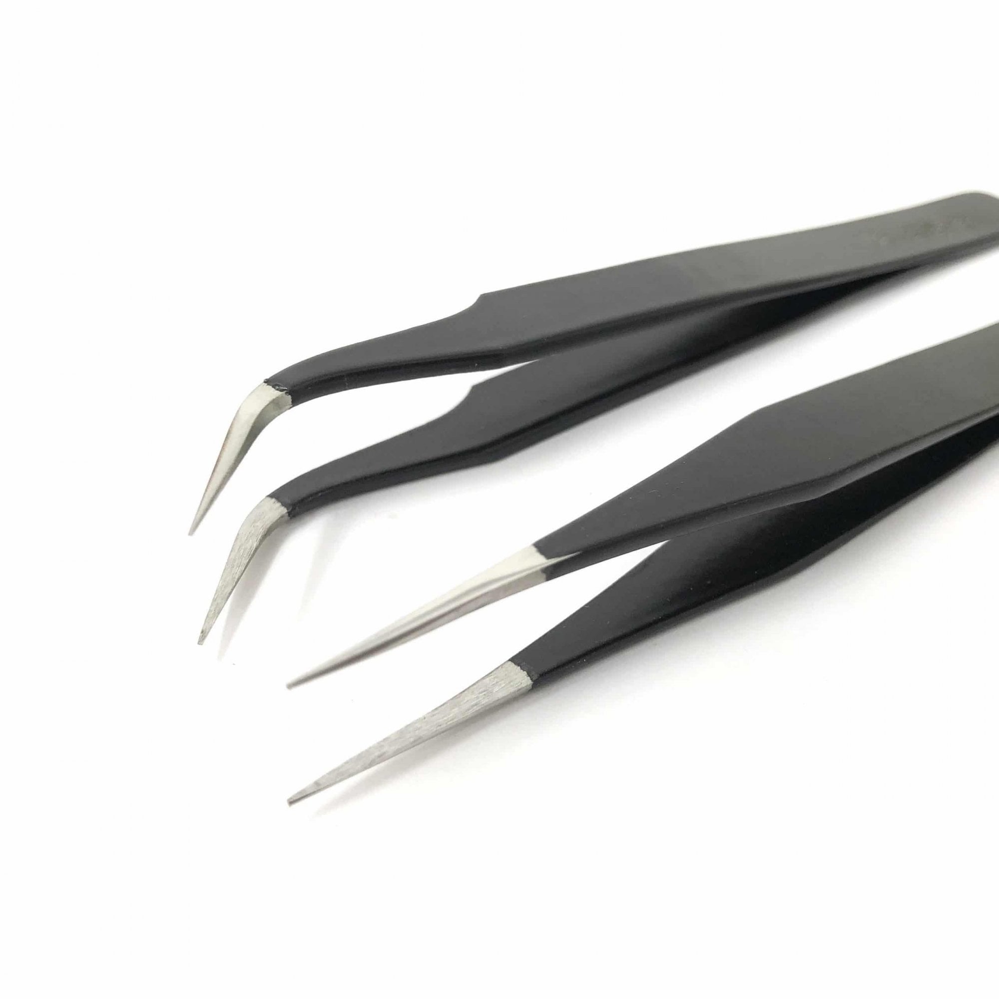 Epoxy Coated Tweezers Set of 6