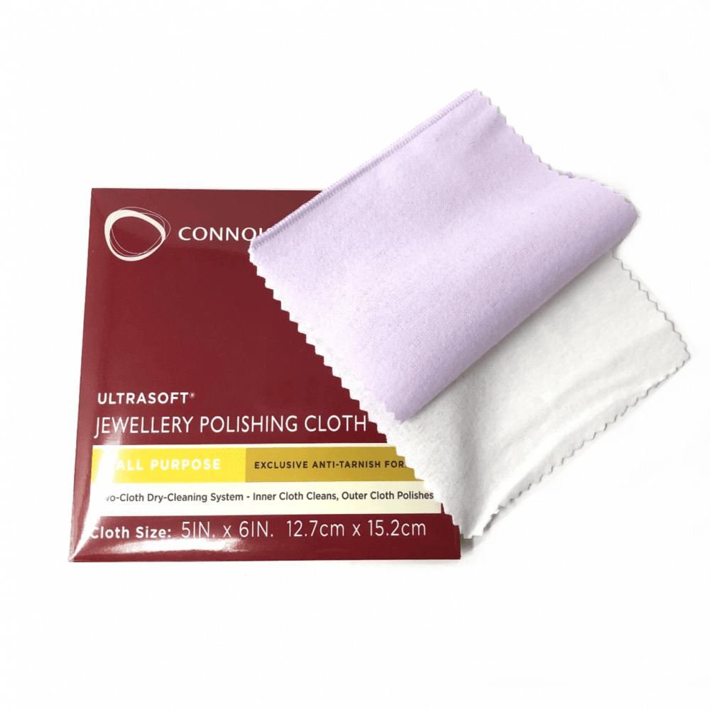 Connoisseurs Polishing Cloth for Gold, Silver & Platinum