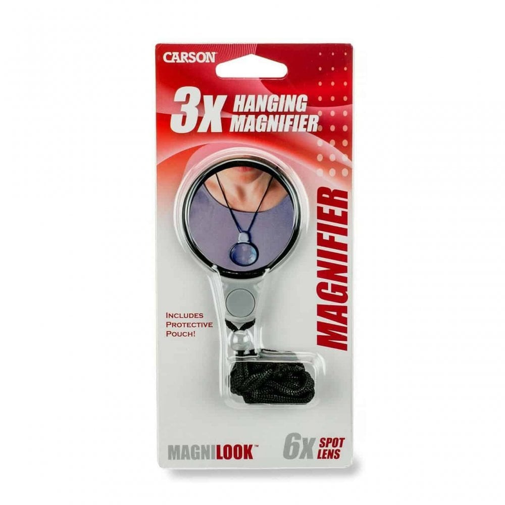 Carson MagniLook 3x Magnifier Pendant