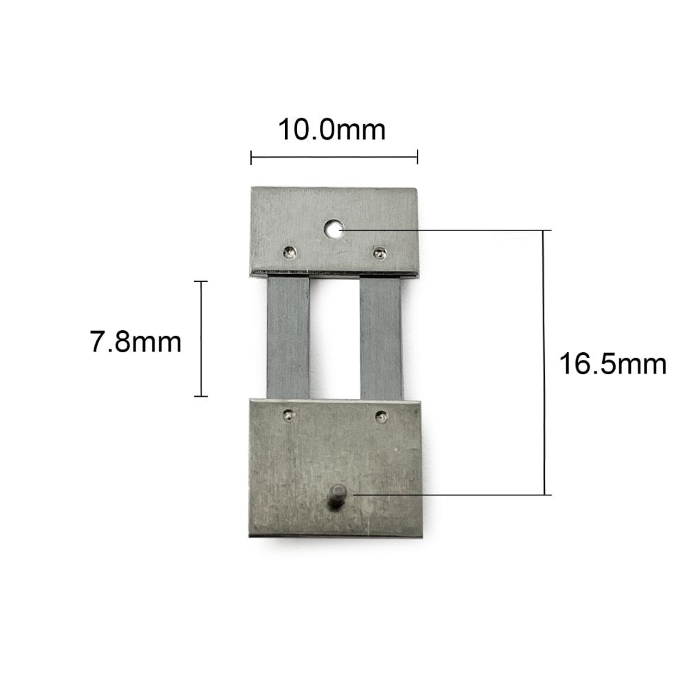 German & English Clock Suspension 16.5mm x 10.0mm x 7.8mm