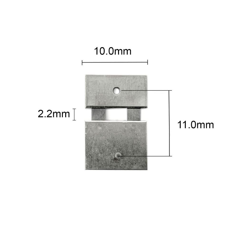 German & English Clock Suspension 11.0mm x 10.0mm x 2.2mm