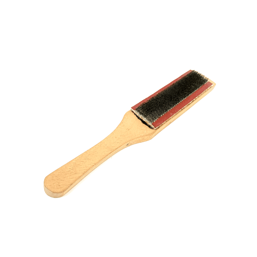 File Cleaning Brush with Steel Teeth
