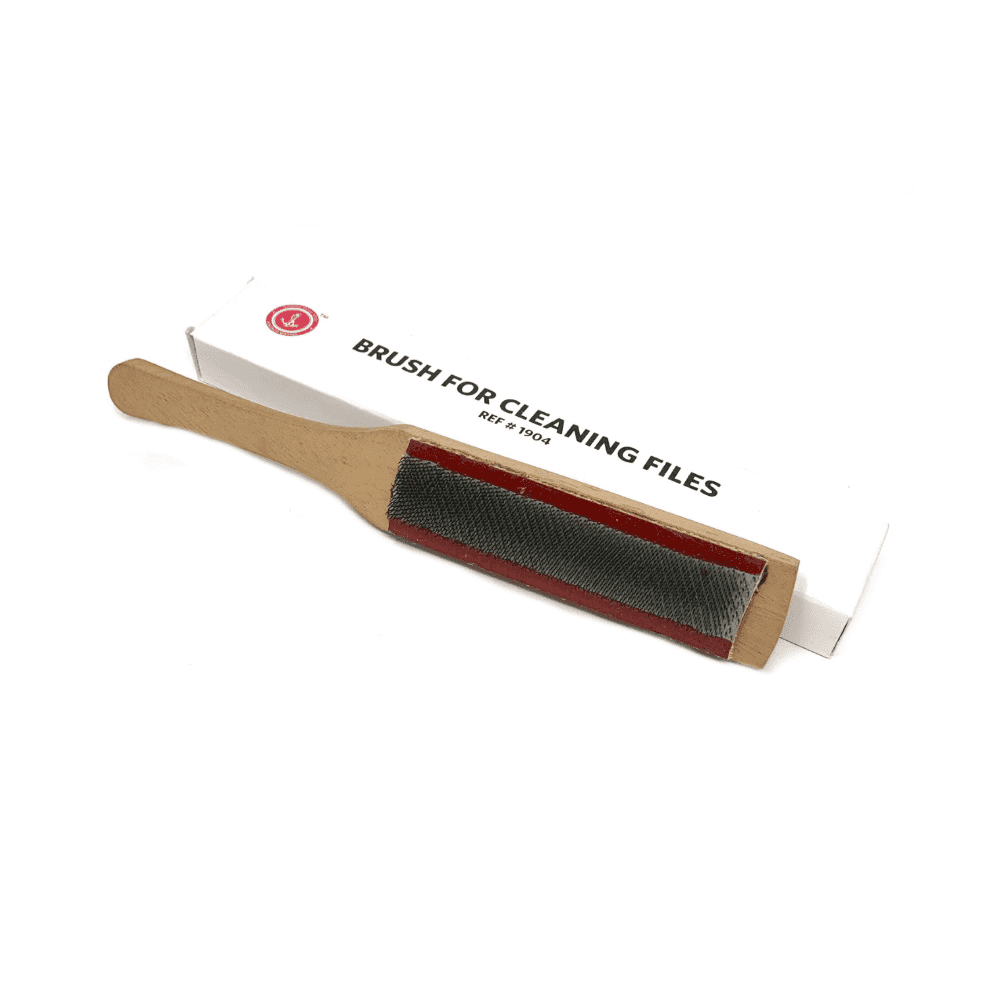 File Cleaning Brush with Steel Teeth