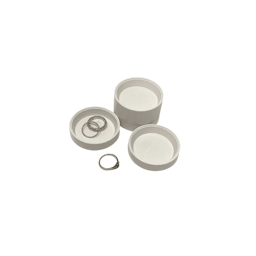 Small Parts Round Stackable Trays