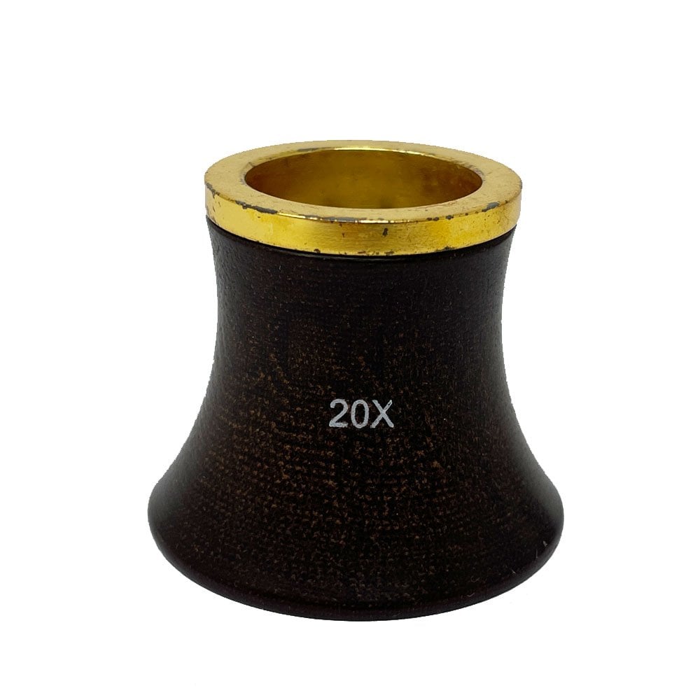 Wooden Eye Loupe, 20x Magnification