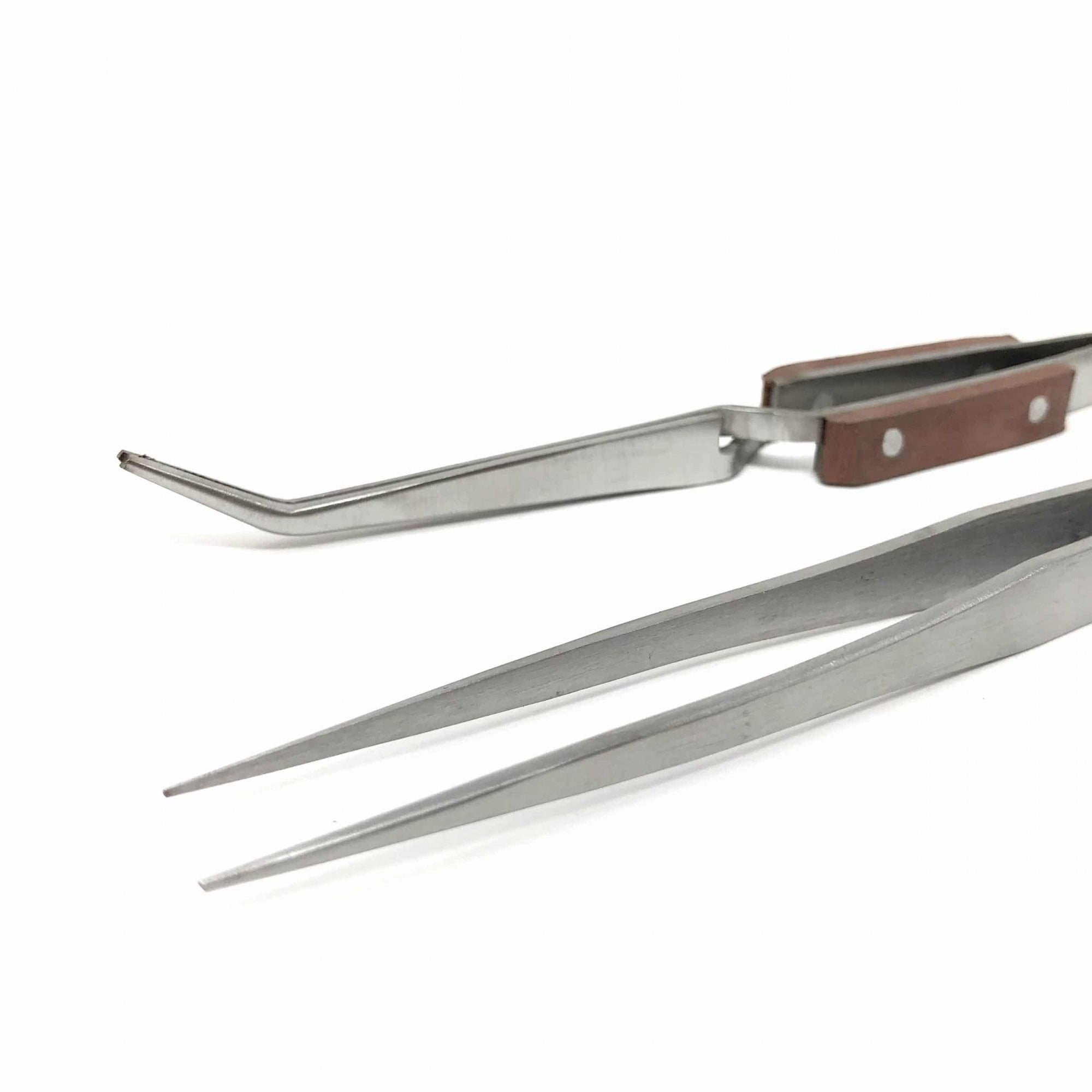Jeweller's Soldering Tweezers Set of 4