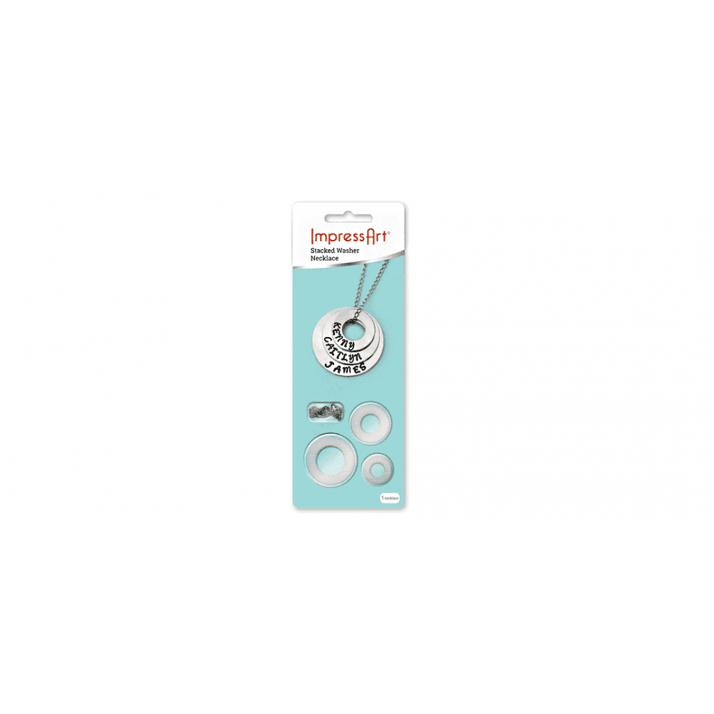 ImpressArt Stacked Washer Necklace Project Kit