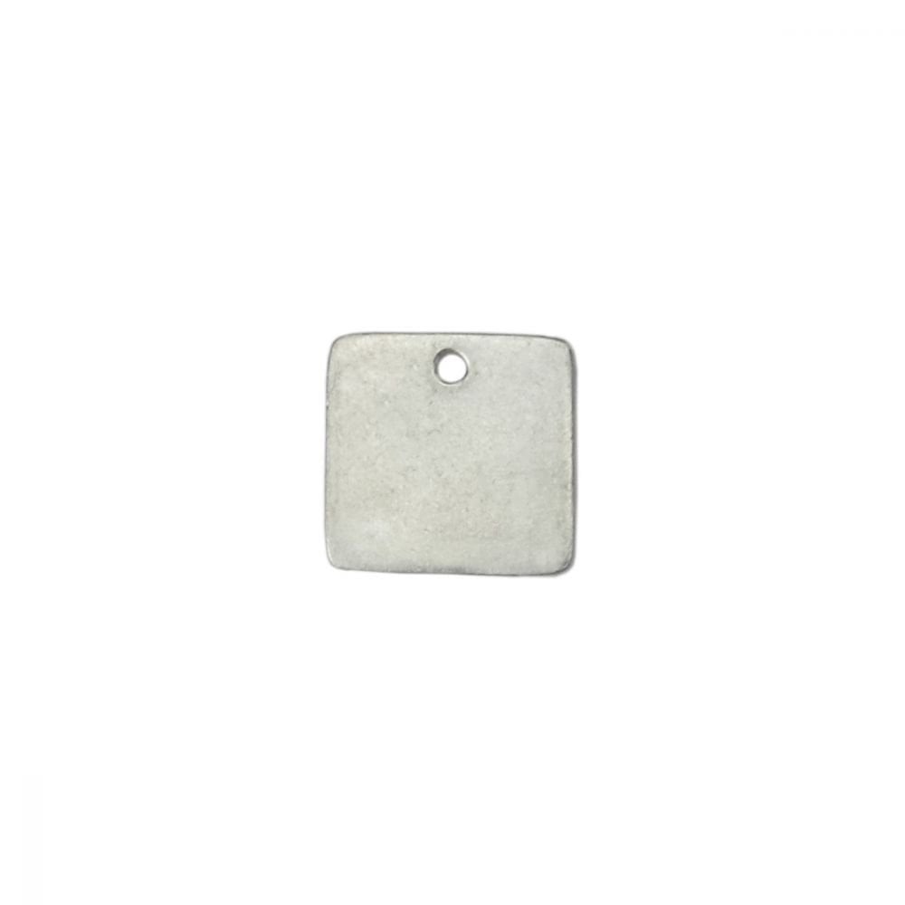 ImpressArt Pewter Small Square Stamping Blanks, 4 Pack