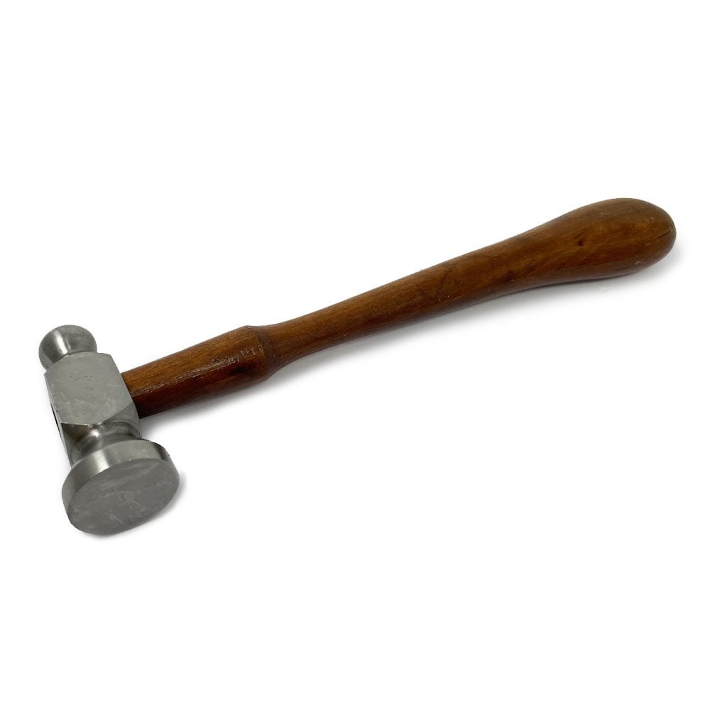 Chasing & Repousse Hammer with 31mm Flat Head, 9oz